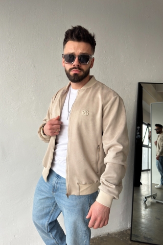 KURTKA MĘSKA BG ERA | BEŻ