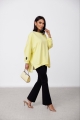 Bluza z muchą Me Gusta cytrynowa