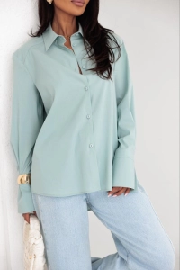 Koszula damska wizytowa Me Gusta szałwia