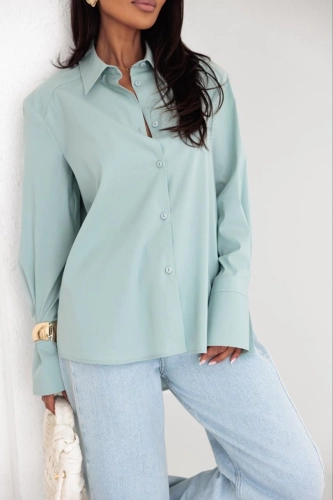 Koszula damska wizytowa Me Gusta szałwia