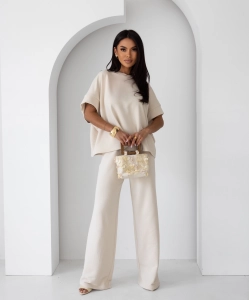 Komplet damski Me Gusta jasny beż