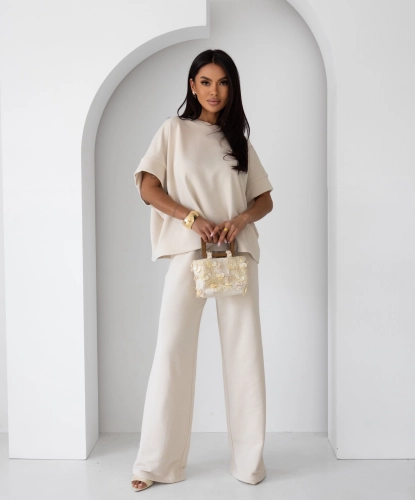 Komplet damski Me Gusta jasny beż