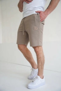 SZORTY MĘSKIE BG SHAZAM | CIEMNY BEŻ