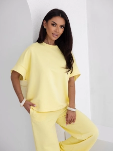 Komplet damski Me Gusta cytrynowy
