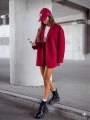 Marynarka damska casual Me Gusta czerwona