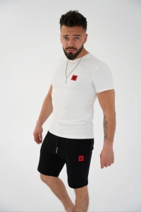 T-SHIRT MĘSKI BG KLAUS | ECRU