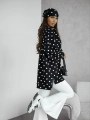 Bluza w groszki Me Gusta czarna