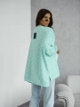 Bluza w groszki Me Gusta miętowa