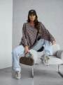 Bluza w groszki Me Gusta fango