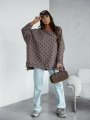 Bluza w groszki Me Gusta fango