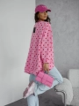 Bluza w groszki Me Gusta różowa