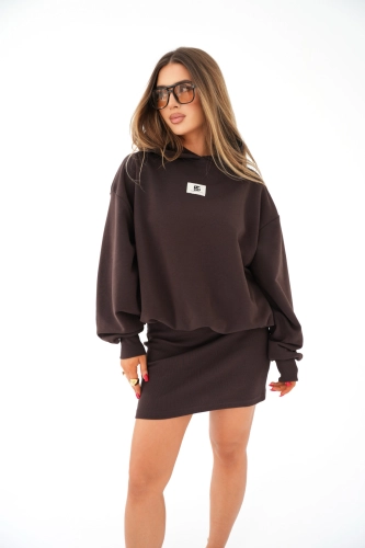 BLUZA DAMSKA BG BEBE | GORZKA CZEKOLADA