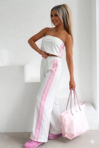  Komplet  damski KAJ Laki Couture  biały