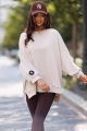 Bluza z muchą Me Gusta jasny beż
