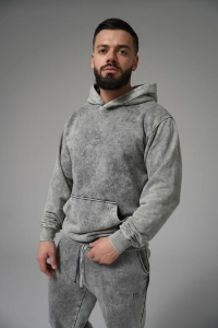 BLUZA MĘSKA BG HUNTER | SZARY