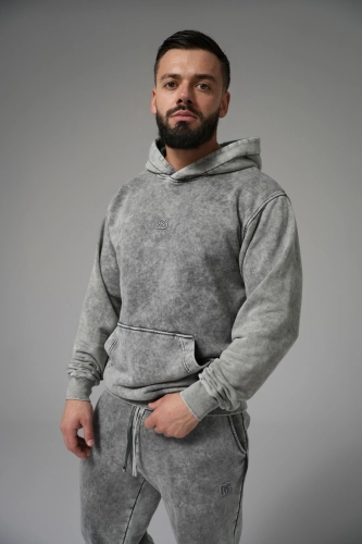 BLUZA MĘSKA BG HUNTER | SZARY
