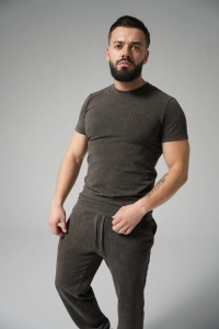 T-SHIRT MĘSKI BG DEAN | GORZKA CZEKOLADA