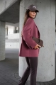 Marynarka damska casual Me Gusta burgund
