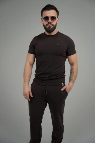 T-SHIRT MĘSKI BG FORM | GORZKA CZEKOLADA