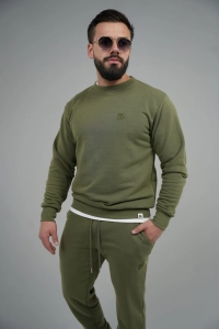 BLUZA MĘSKA BG FRAME | OLIWKA