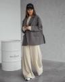Marynarka damska casual Me Gusta grafit