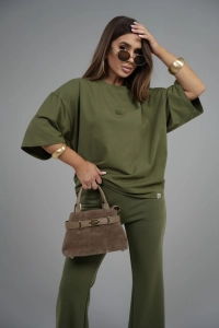 T-SHIRT DAMSKI BG DRAPE | OLIWKA