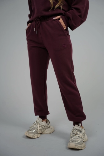 SPODNIE DAMSKIE BG MOTION | BORDO