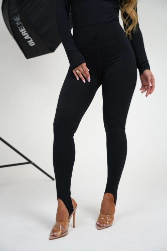 LEGGINSY DAMSKIE BG DEFINE | CZARNY
