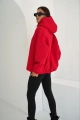 Bluza oversize Me Gusta czerwona