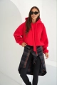 Bluza oversize Me Gusta czerwona