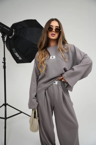 T-SHIRT LONGSLEEVE DAMSKI BG CROP | FANGO