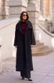 Płaszcz damski oversize Me Gusta czarny