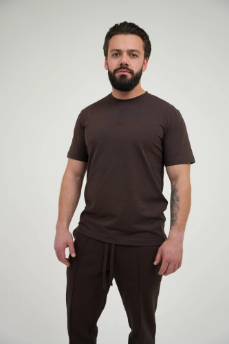 T-SHIRT MĘSKI BG MARK | GORZKA CZEKOLADA