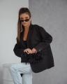 Marynarka damska casual Me Gusta czarna