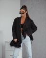 Marynarka damska casual Me Gusta czarna