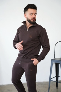 BLUZA MĘSKA BG BERLIN | GORZKA CZEKOLADA