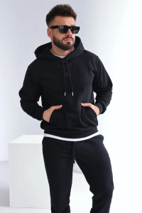 BLUZA MĘSKA BG KANGOO | CZARNY